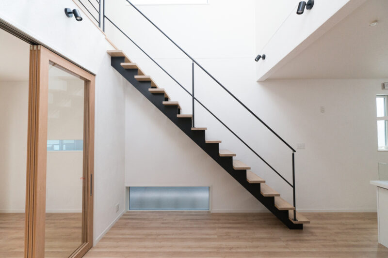 Ｉ様邸　家族のコミュニケーションが深まるリビング階段のある邸宅