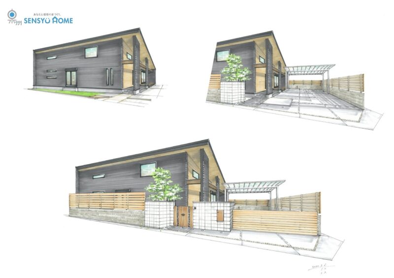 Ｏ様邸　天井が高い開放感のある平屋