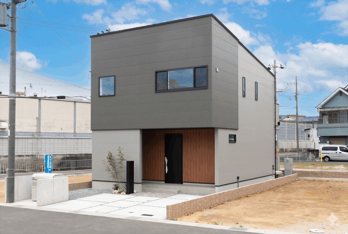 木目天板が映える、カフェスタイルの住まい（木戸西町３丁目Ⅰ期２号地）